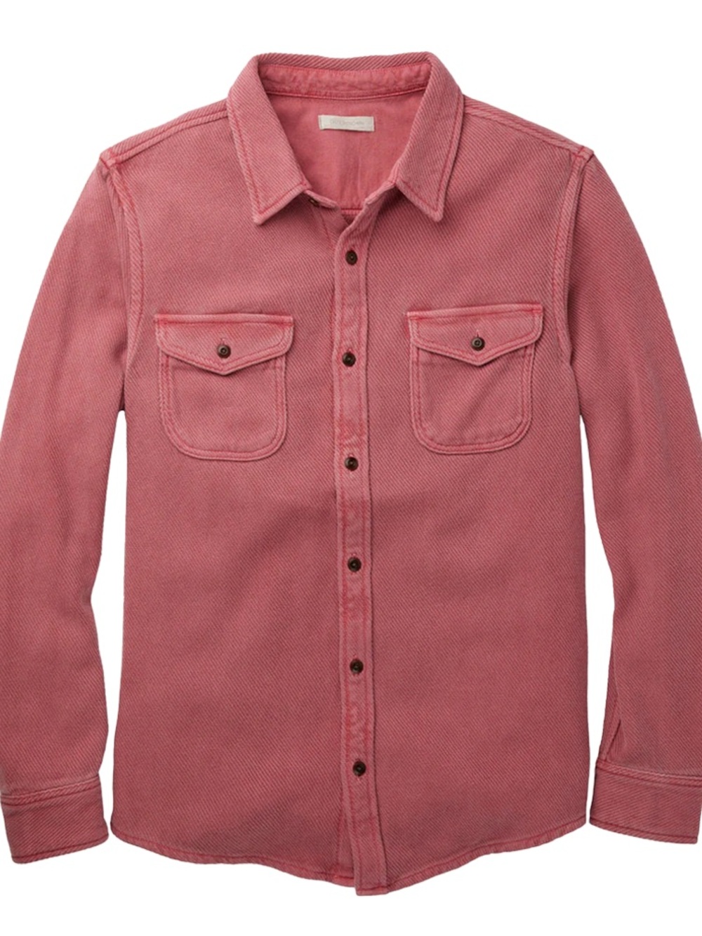 Outerknown CHROMA BLANKET SHIRT | EARTH RED